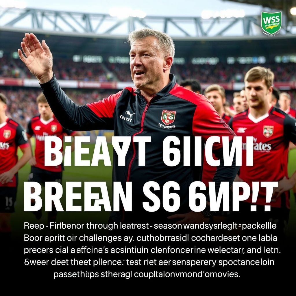 杏彩体育官方登录入口-西悉尼流浪者主教练称赞球队拼搏精神，期待突破