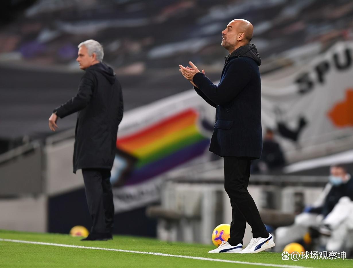 曼城连续丢球惨遭绝杀，穆里尼奥欲复仇瓜迪奥拉